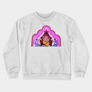 Ganapati Ganesha Vinayaka Hindu God Crewneck Sweatshirt